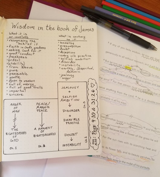 wisdom book of james bible study