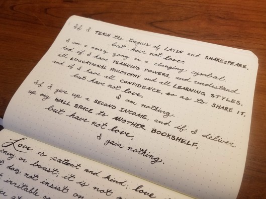 1 corinthians 13 love chapter homeschool mama