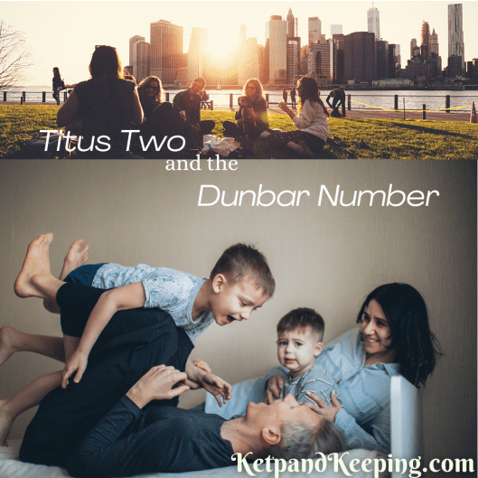 Titus two dunbar number social connections family