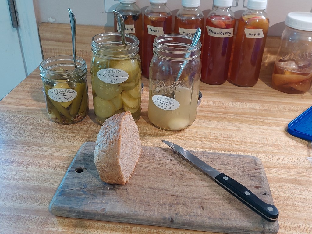 bread pickles homemade