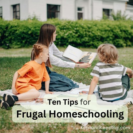 ten tips frugal homeschooling