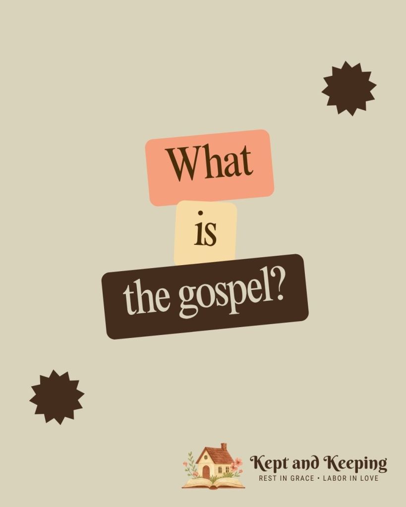 what is the gospel good news jesus